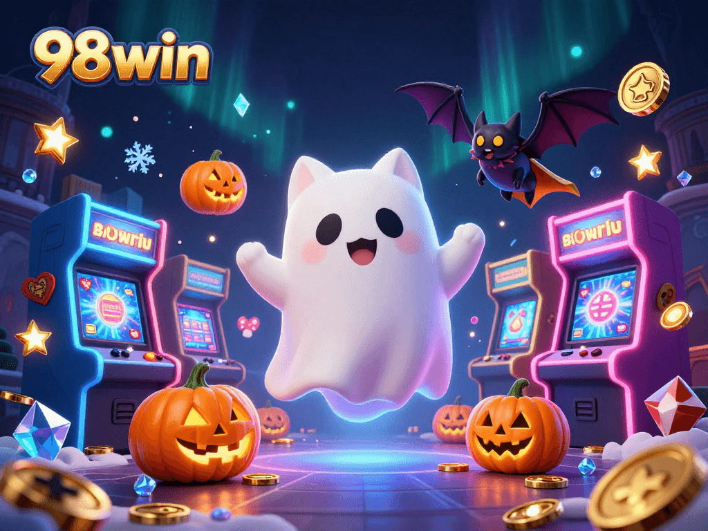 Experience thrilling gaming at 98win with friendly spirits and vibrant casino action.