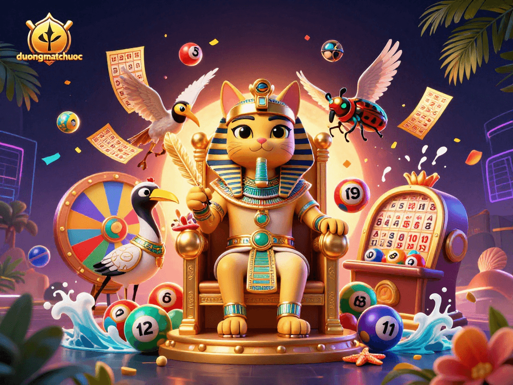 Celebrate wins in duongmatchuoc with vibrant colors and dynamic gaming elements in an exciting scene.