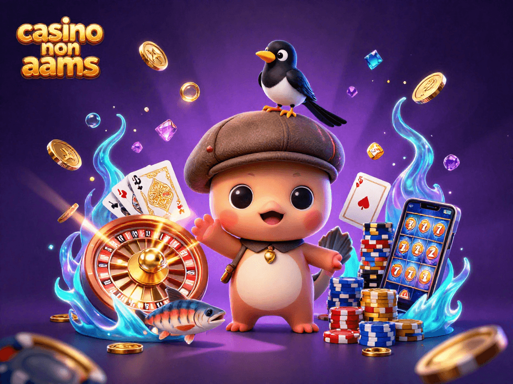 Slot online e giochi avvincenti nei casino non AAMS, con elementi vibranti e divertenti.