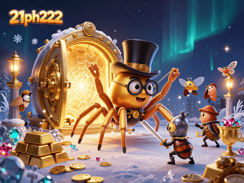 Engage with the thrilling adventure of 21ph222 featuring a golden tarantula, beetle knight, and mysterious treasures.