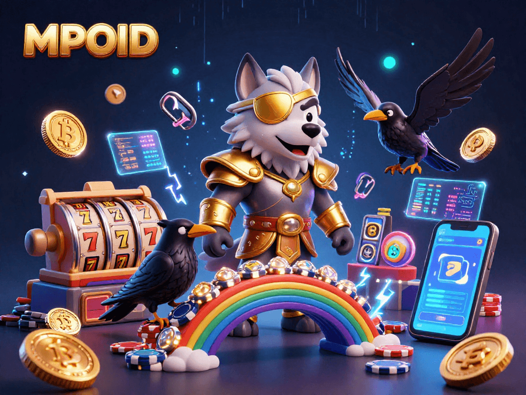 MPOID elevates your gaming with brilliant jackpots and thrilling wins in a vibrant casino scene.