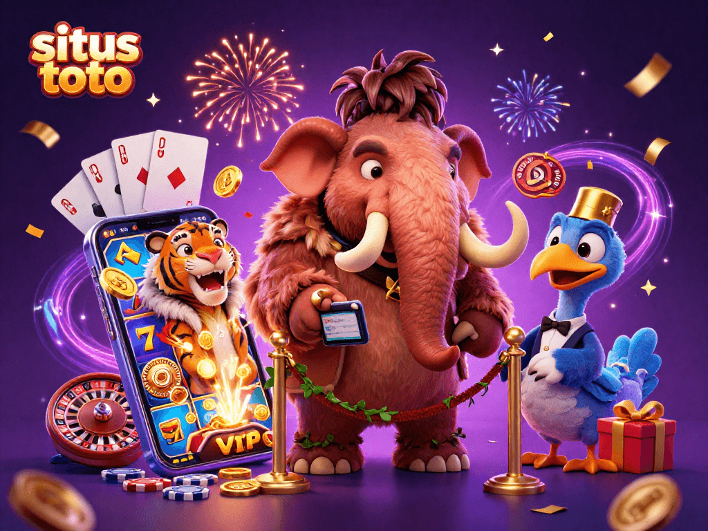 Visualisasikan situs toto dengan mammoth kasino memeriksa ID dan harimau VIP dalam suasana kemeriahan