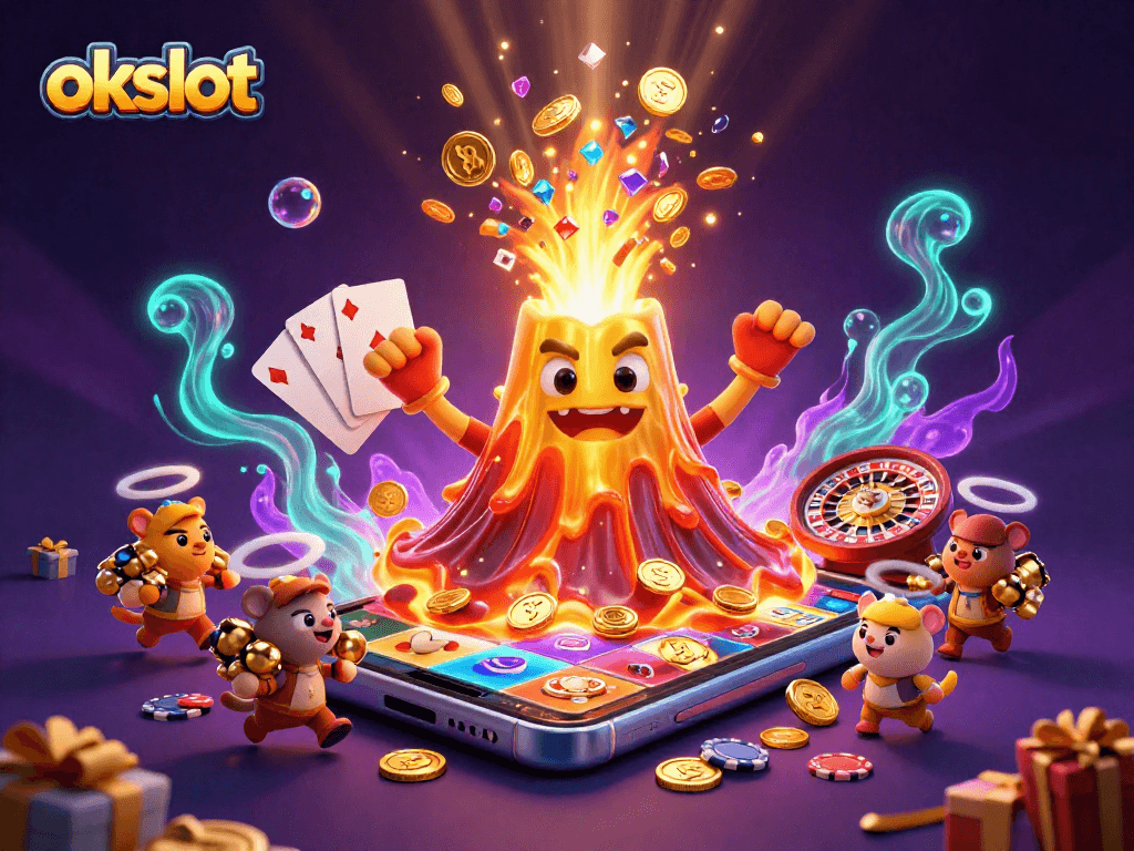 เล่นสล็อตออนไลน์ที่ okslot พร้อมความสนุกสุดเหวี่ยงจากการชนะเงินรางวัลกับเกมสล็อตที่น่าตื่นเต้น