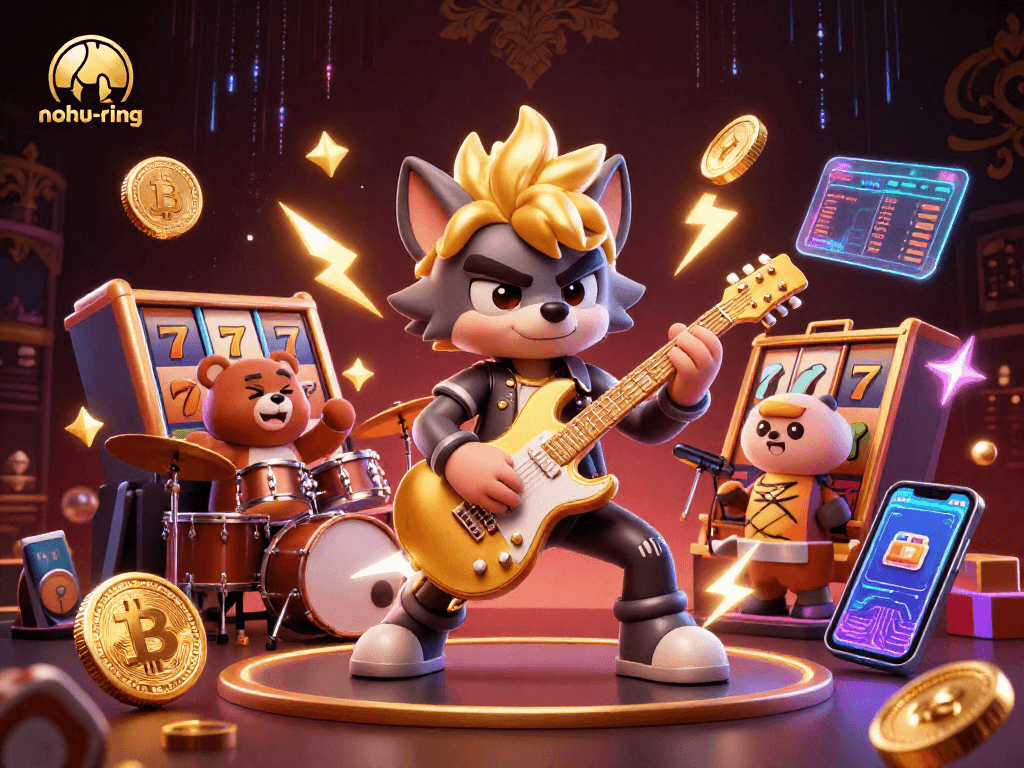 Spin the reels in nohu-ring, where rock star wolves ignite jackpots with neon excitement!