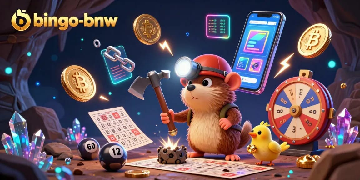 Experience excitement in bingo-bnw with a vibrant 3D treasure-themed bingo scene.