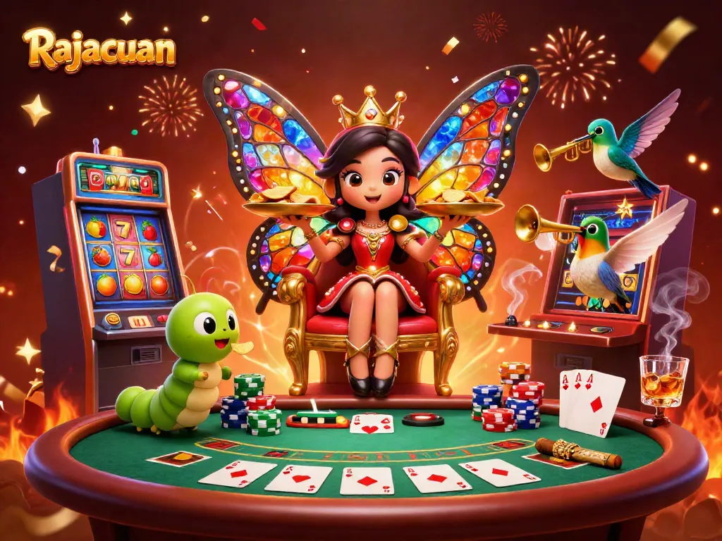 Menangkan permainan slot di Rajacuan dengan ilustrasi karakter 3D yang menakjubkan.