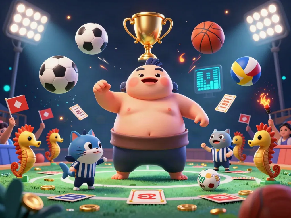 Experience thrilling bóng đá trực tuyến rakhoitv action with a dynamic illustration of sports-themed characters amidst an exciting atmosphere.