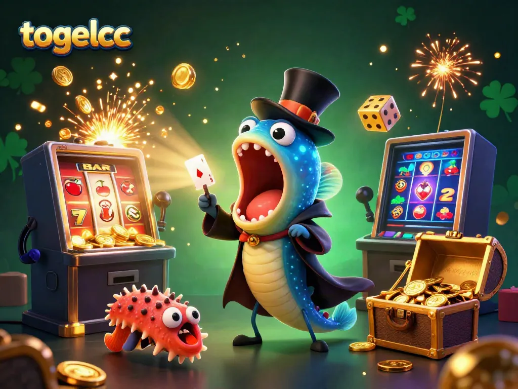 Experience excitement at togelcc with vibrant 3D characters and engaging gaming elements.