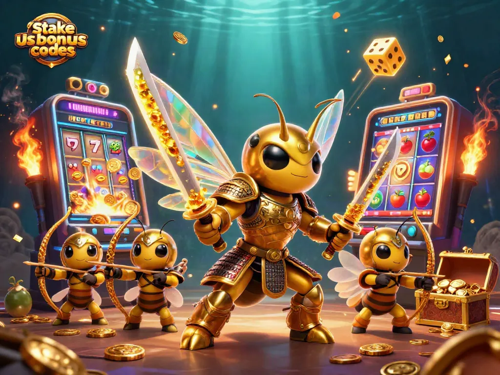 Engage with stake us bonus codes as a giant hornet samurai and bee archers discover slot machine adventures.