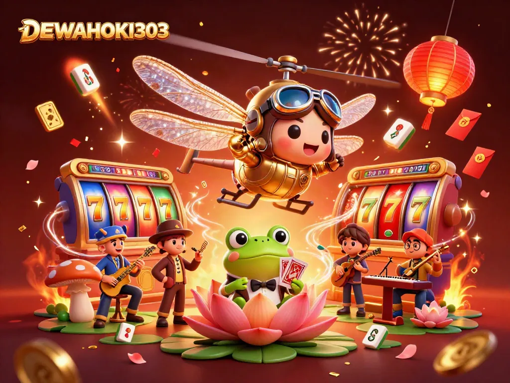 DEWAHOKI303 menghadirkan keseruan permainan slot dengan suasana kasino yang mengesankan.