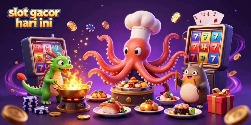 Dengan menggunakan slot gacor hari ini, otak-otak sushi 3D menyajikan hidangan slot emas, diiringi naga wasabi dan pelanggan tanuki.