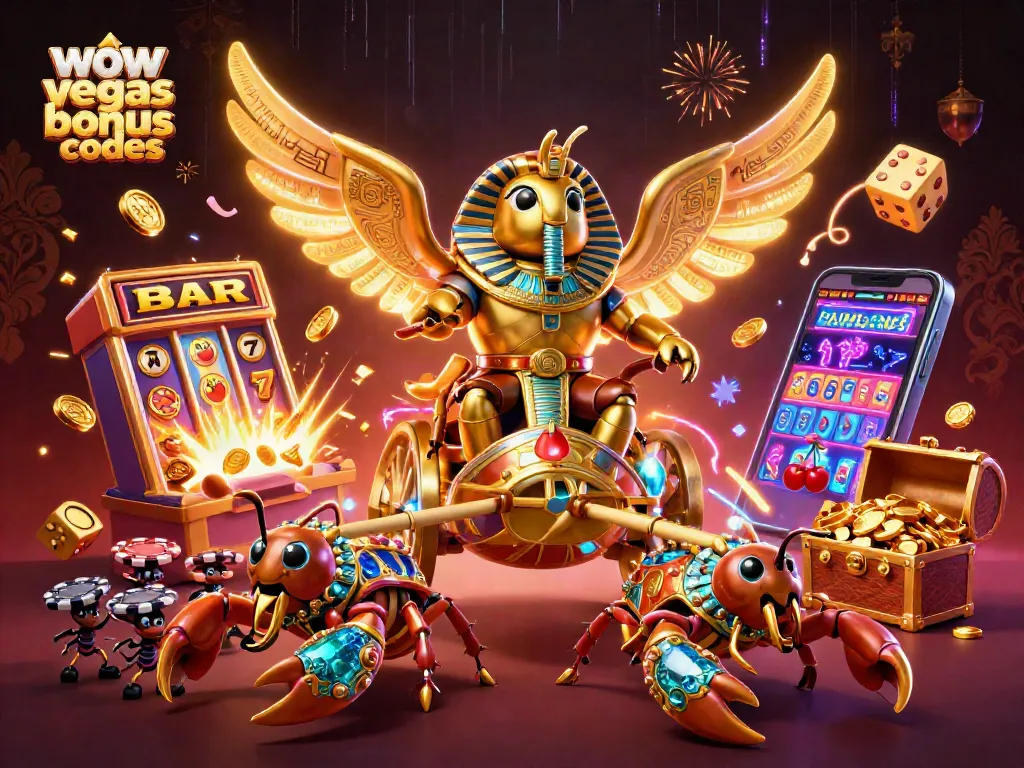 Experience winning with wow vegas bonus codes and unleash epic fun with vibrant casino elements.