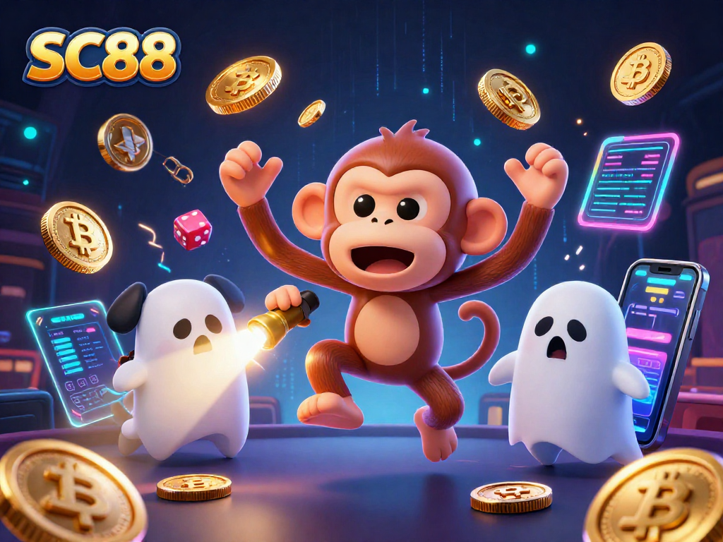 Experience thrilling gaming action with SC88 in this captivating casino scene.