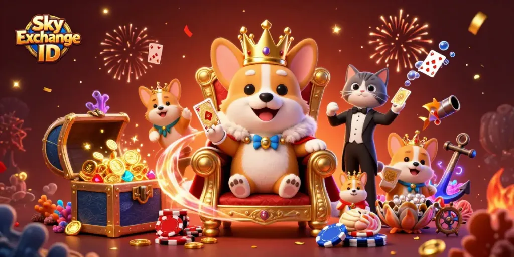 Experience thrilling betting with Sky Exchange ID through exciting poker gameplay and vibrant visuals.