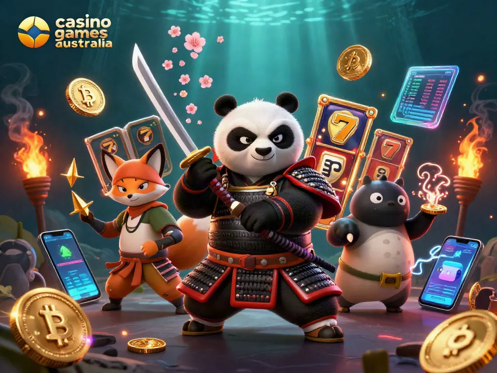 Engage in thrilling casino games Australia with dynamic characters and vibrant 3D graphics.