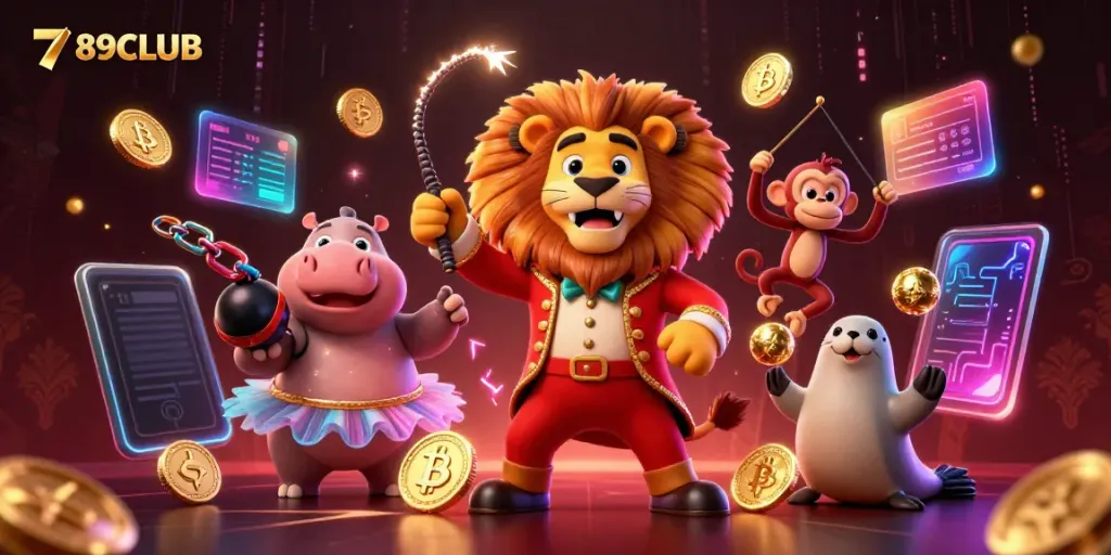 Experience thrilling games at 789CLUB, featuring vibrant characters and exciting casino elements.